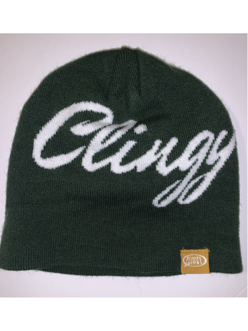 Clingy Beanie Green Lightweight OS Skateboard Homeboy Chill Player Hanging Out